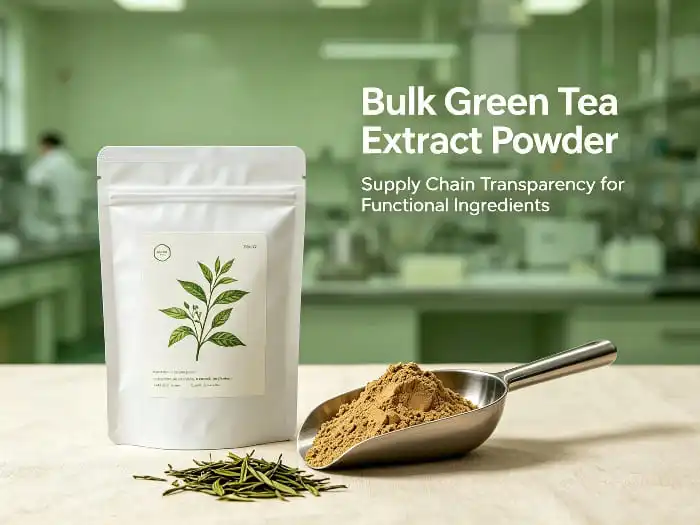 How Bulk Green Tea Extract Supports Clean Label Product Development